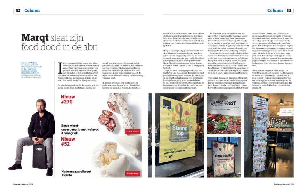 column food magazine by Olaf van Gerwen